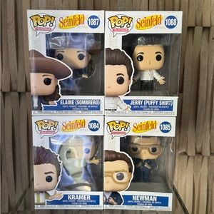 Funko Pop! Seinfeld Action Figures Set